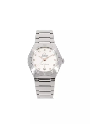 OMEGA 2023 unworn Constellation Manhattan 29mm - White
