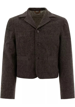 KAPITAL twill blazer - Black