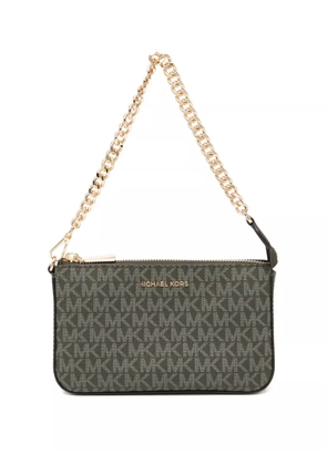 Michael Kors monogram-printed mini bag - Green