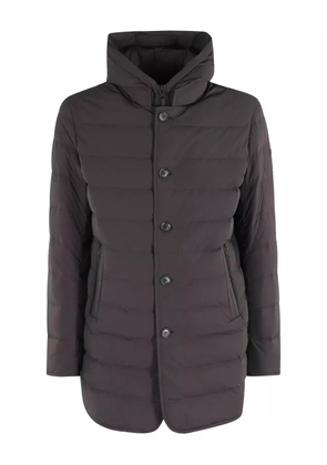 Duno Loft Hoody button coat - Brown