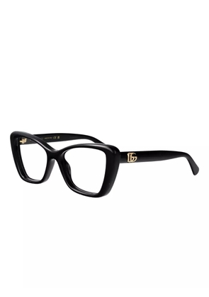 Gucci Eyewear cat-eye frame glasses - Black