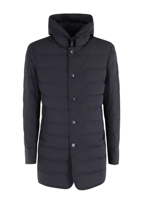 Duno Loft Hoody button coat - Blue
