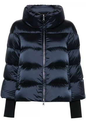 Add quilted puffer jacket - Blue