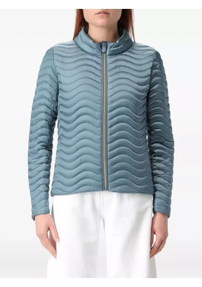 Save The Duck Pearl wave quilted jacket - Blue
