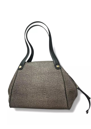 Borbonese large Marie shoulder bag - Black