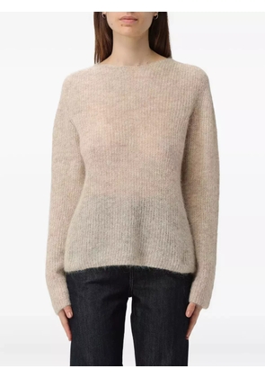 Emporio Armani round-neck sweater - Neutrals