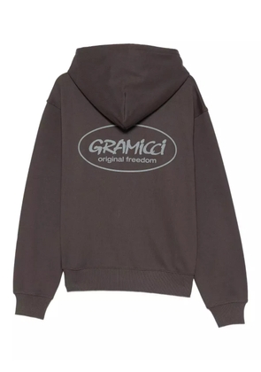 Gramicci zip-up hoodie - Brown