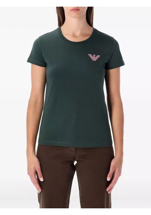 Emporio Armani logo graphic T-shirt - Green