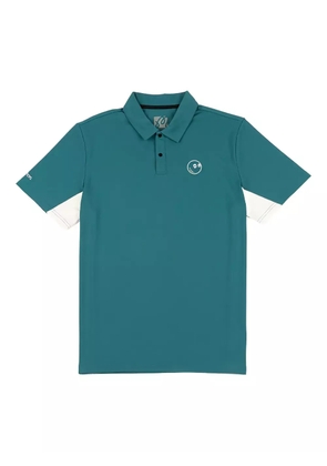 Malbon Golf piqué-weave polo shirt - Blue