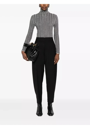 Fabiana Filippi high-waisted tapered trousers - Black