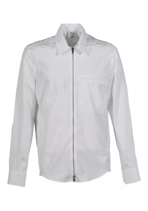 Courrèges zip-front shirt - Grey