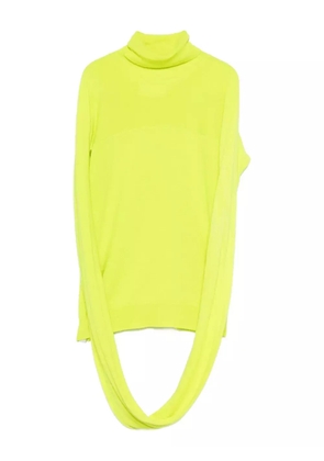 Maison Martin Margiela Pre-Owned 1990s roll-neck sweater - Yellow