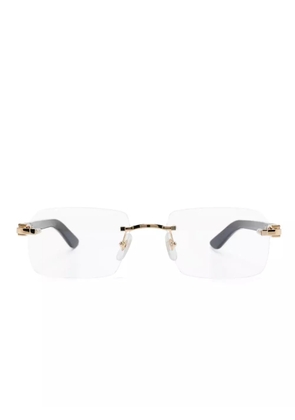 Cartier Eyewear elongated C glasses - Gold