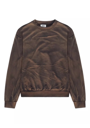 GCDS tie-dye sweatshirt - Grey