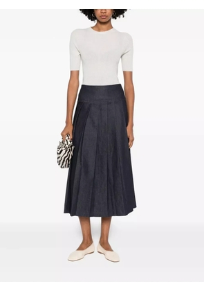 Fabiana Filippi wool blend knitted top - White