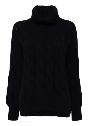 N.Peal Hana roll-neck sweater - Blue