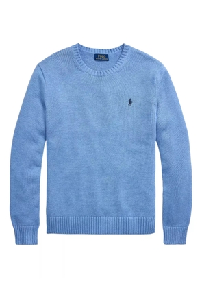 Polo Ralph Lauren crew-neck cotton jumper - Blue