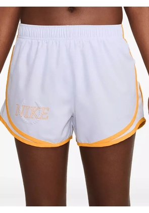 Nike logo-detail shorts - Purple