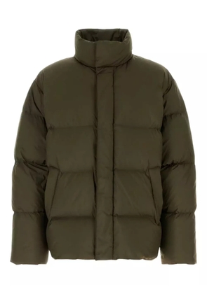 Saint Laurent high-neck puffer coat - Green