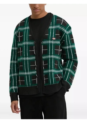 DICKIES plaid cardigan - Black