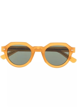 Ahlem round-frame tinted sunglasses - Orange