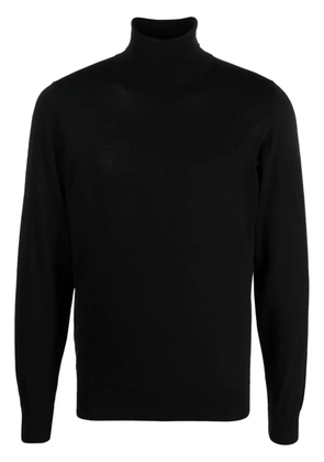 Piacenza Cashmere roll-neck wool jumper - Black