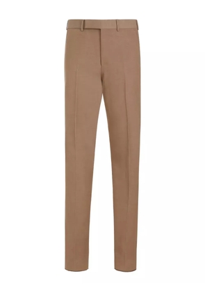 Zegna wool straight-leg trousers - Neutrals