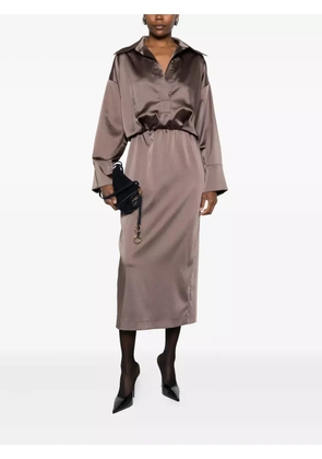 THE M Uriele dress - Brown