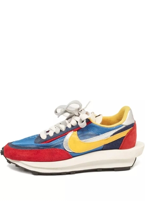 Nike Vintage x Sacai 2018 pre-onwed LD Waffle leather suede sneakers - Red