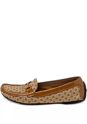 Ferragamo Pre-Owned monogram loafers - Neutrals