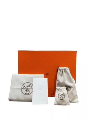 Hermès Pre-Owned 2024 Kelly 25 Sellier Epsom palladium-hardware tote bag - Yellow