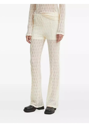 Gestuz LicaGZ textured trousers - Neutrals