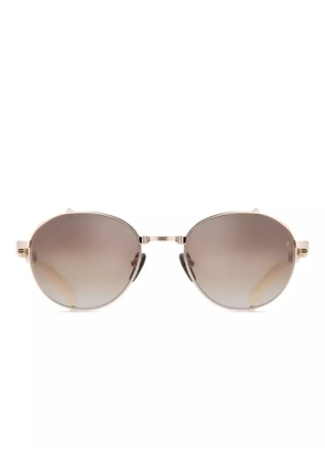 Balmain Eyewear round-frame sunglasses - Neutrals
