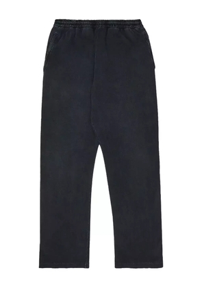 YEEZY GAP ENGINEERED BY BALENCIAGA elasticated-waistband fleece track pants - Black