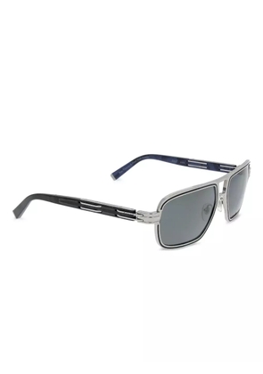 Zilli Pierre pilot-frame sunglasses - Black