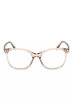 TOM FORD Eyewear square-frame glasses - Neutrals