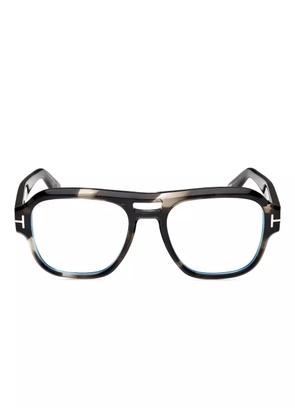 TOM FORD Eyewear round-frame glasses - Brown