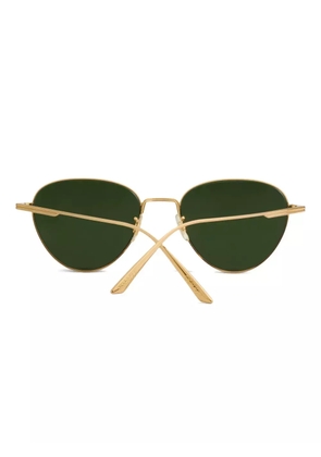 KHAITE x Oliver Peoples oval-frame sunglasses - Gold
