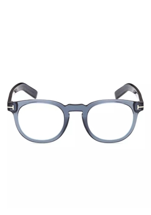 TOM FORD Eyewear round-frame glasses - Blue