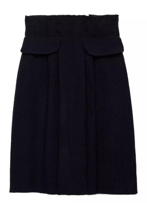 Prada wool midi skirt - Black