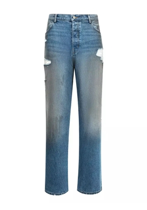 Nahmias distressed baggy jeans - Blue