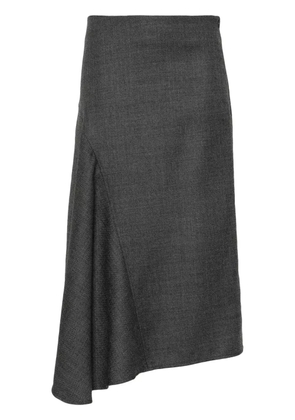 Brunello Cucinelli wool midi skirt - Grey