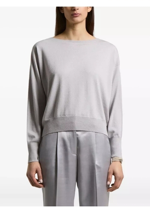 Peserico crew-neck sweater - Grey