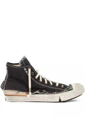 Maison Margiela distressed high-top sneakers - Black