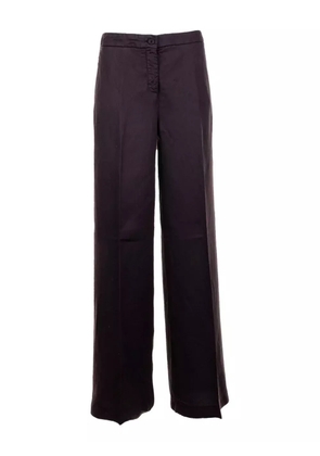 Via Masini 80 button-fastening trousers - Brown