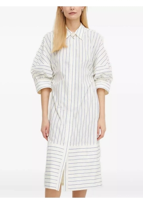 Day Birger Et Mikkelsen striped midi dress - White