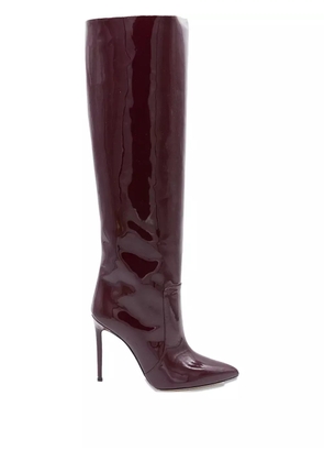 Paris Texas 105mm Stiletto boots - Red