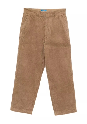 SPORT b. by agnès b. corduroy wide-leg trousers - Brown