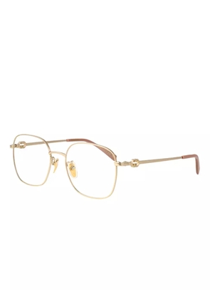 Gucci Eyewear round-frame glasses - Gold