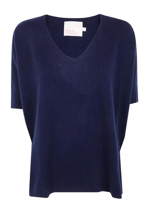 absolut cashmere V-neck knitwear - Blue
